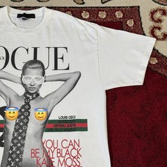 Kanye West Premium Label Y2K Vogue XXX Kate Moss LV Don T Shirt Size XL USA Made