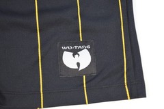 Wu-Tang Clan Enter the 36 Chambers Black Pinstripe Baseball Jersey Shirt Black