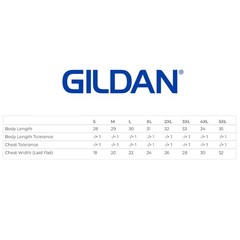 Gildan Mens G500 Solid Heavy Cotton Blank Plain Short Sleeve Casual Fit T-Shirt