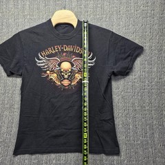 Harley Davidson Wildwood NJ T-Shirt Men Medium Pirate Skull Graphic Biker No Tag