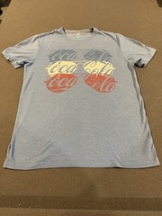 Old Navy Collectibles Coca-Cola Sunglasses 4th of July Shirt Blue Small