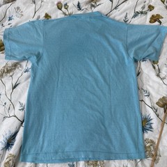 Vintage 80s 1986 Cat Lover T Shirt Blue One Can Never Have Too Many Cats Size M