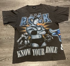 Vintage Rock Wraparound AOP Sz L Changes Tag