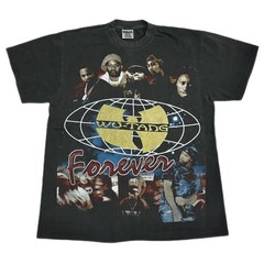 Vintage Wu Tang Clan WU-TANG FOREVER Hip Hop Sz. L Single Stitch T-Shirt REPRINT