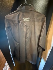 S640 Port Authority Easy Care Crosshatch Kubota University *3XL** Collared Shirt