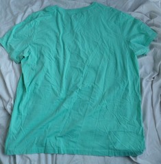 POLO RALPH LAUREN Men’s Green T-Shirt M Purple Pony Crew Neck Cotton Classic