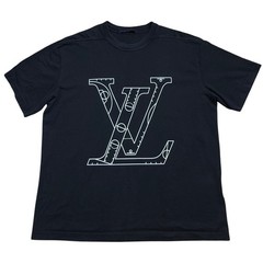 Louis Vuitton x NBA Logo Graphic T-Shirt Black Virgil Abloh RM212M L