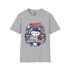 Hello Kitty Chicago Cubs Shirt | Chicago Baseball Tee | Wrigley Field T-Shirt