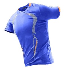 Men’s Quick Dry Running T-Shirt Breathable Fitness Training Gym Top Sweatshirt
