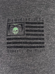 Howitzer Style Men’s T-Shirt Liberty Reaper Military Grunt MFG