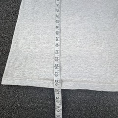 Vtg Cotton Deluxe Shirt Mens M Gray Henley Colorblock Single Stitch T-Shirt