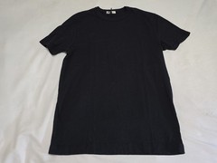 NEW Buck Mason Black Slub Modern Classic Essential Short Sleeve Tshirt Small