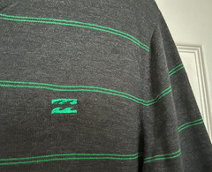 VTG BILLABONG SURF/SKATE Stripe Shirt – OLD LOGO – COTTON BLEND WASHABLE Men’s M