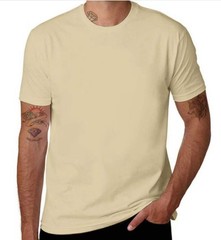 Mens CottonT Shirts Plain Short Sleeve Tee Cotton