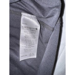 Carhartt Force Mens Tall Gray Relaxed Fit Pocket T-Shirt TK4616-M 2XL