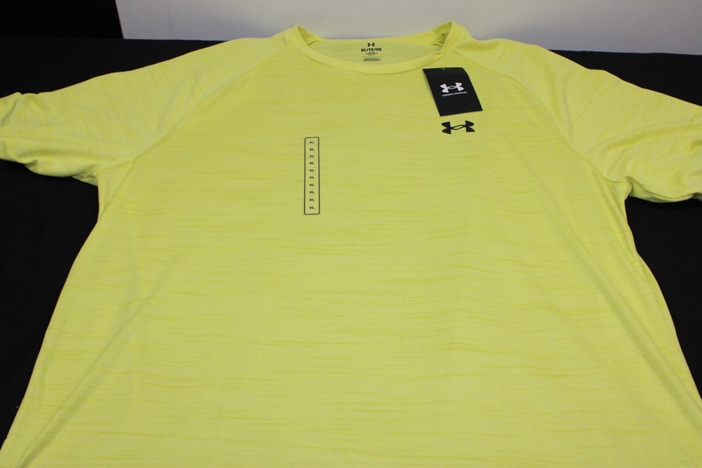 Under Armour Tiger Tech 2.0 Loose Fit T-Shirt Men’s M Yellow 1377843-743 New