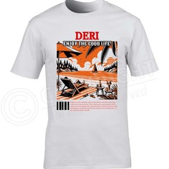 DERI Place T-Shirt Home Birth Love Hate Funny Men’s