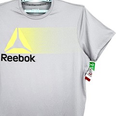 Reebok Men’s Short Sleeve Classic Grey Graphic Logo T-Shirt Size 3XL NWT