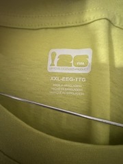 2026 OFFICIAL LICENSED FIFA WORLD CUP MENS LOGO TSHIRT XL 100% COTTON (NEW)