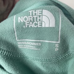 The North Face Men’s Green Solid Logo Cotton Knit Crew Neck Long Sleeve Tee S