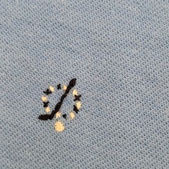 Vintage 80s Arrow Golf Shirt L/XL 23×28 Blue