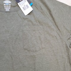Dickies T-Shirt Men’s 2X 2XL Green Temp-iQ Performance Tee New