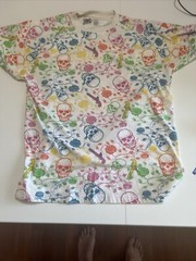 Skulls & Pistols Men’s Shirt Bohemian T-shirt 2XL Kandi Premium Brand Roses