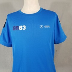 Mercedes-Benz AMG Petronas Formula 1 team shirt men’s large blue short sleeve