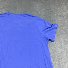 PUMA Forever Better T-Shirt Men XL Royal Blue Graphic Print Bold Logo Athleisure