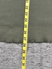Marine Layer Waffle Thermal Shirt Mens Medium Large Green Long Sleeve Crewneck