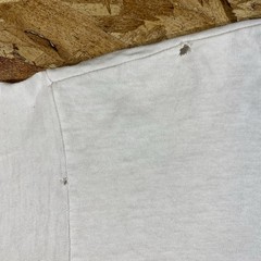 Vintage 90s MTV Music Television Abstract Spiral White Single Stitch Shirt SZ XL