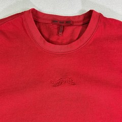 Sun Day Red Tiger Woods Men’s Medium T-Shirt Red SDR Embroidered Logo Cotton