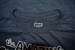 Marvel Mens Big & Tall The Amazing Spider-Man Navy Heather Shirt New LT-4XLT