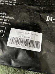 Civil Regime x Death Note – Ls Fatal Stare Dungeon Tee In Black – Size L