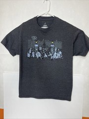 Disneyland The Haunted Mansion T-Shirt Size Large Gray