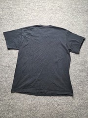 Fruit Of The Loom T Shirt Mens Sz L Black 100% Cotton Graphic Cottton Casual Tee