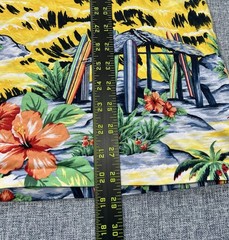 Polo Ralph Lauren T-Shirt Floral Full Print Yellow Crewneck Classic Fit Men’s XL