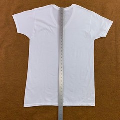 Hanes Mens Medium White ComfortSoft Cotton V-Neck Undershirt 4-Pack T-Shirt New