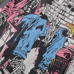 Godspeed Graffiti Style Tee Streetwear Men’s Hip Hop Oversized Graphic T-Shirt