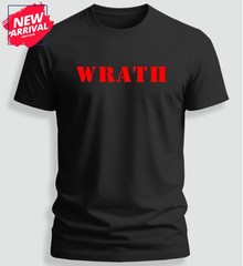 Wrath Natural Selection Red Logo T-Shirt Gifts – USA Size S-5XL