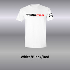 TRD PRO Soft Style T-Shirt Toyota Racing Development Tacoma Tundra Free Decals!!