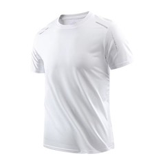 Mens Quick Dry Running T Shirt Breathable Hiking Fishing Sport Tee Top
