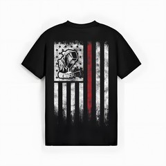 Welder Vintage USA American Flag Patriotic Welding Gift T-Shirt
