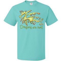 Inktastic Dragons Are Real- Cute Leafy Sea Dragon T-Shirt Animals Glauerts Ocean