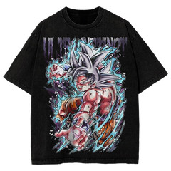 Goku Ultra Instinct DBZ Graphic Tee Fans And Lovers Anime T-Shirt