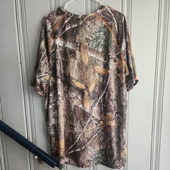Real Tree Camouflage T-Shirt Size XL