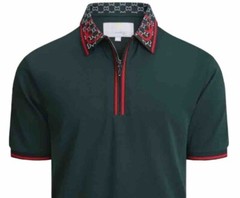 Men’s Luxurious Fine Cotton Polo Shirt,Italian Style,Stretch M to 3XL……C8.A