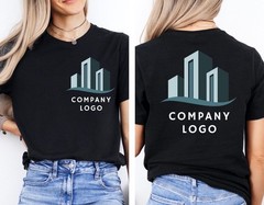 Custom Logo Shirts, Custom Text Shirt,Your Business Logo or Brand Logo Shirt