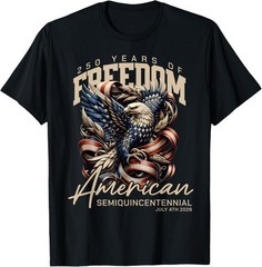 America 250th Celebration 250 Years America Eagle Unisex T-Shirt