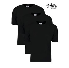 3-Pack Shaka Wear 7.5 oz Max Heavyweight Short Sleeve T-Shirt NEW